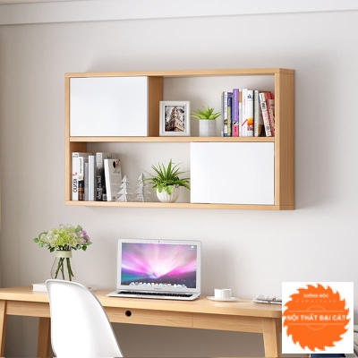 Kệ sách treo tường nhỏ gọn KS042