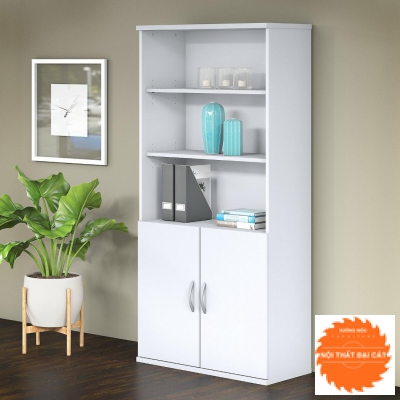 Tủ hồ sơ màu trắng đơn giản THS023