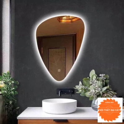 Gương đèn led thiết kế hiện đại 