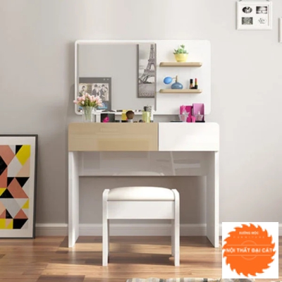 Bàn trang điểm nhỏ gọn 2 màu BTĐ049