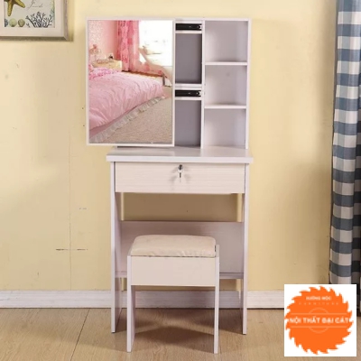 Bàn trang điểm thiết kế gương lùa BTĐ060
