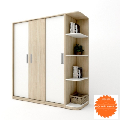 Tủ áo quần cửa lùa 3 cánh TA057