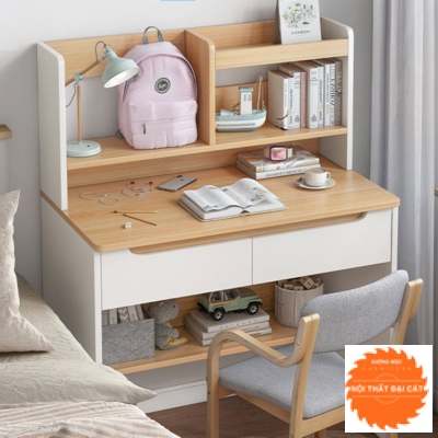 Bàn học có kệ để sách đẹp BH027