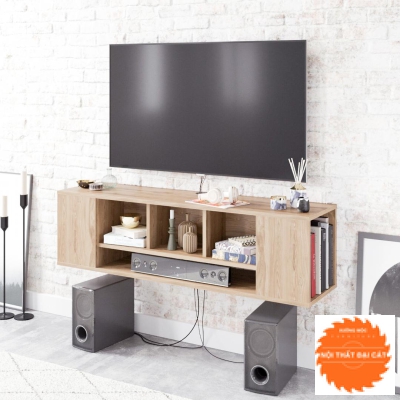 Kệ tivi treo tường gỗ MDF KTV174
