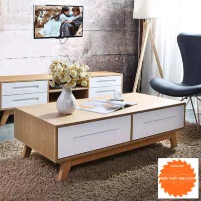 Bàn sofa - bàn trà tiếp khách gỗ BS034