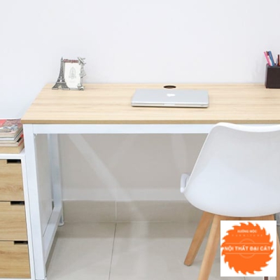 Bàn làm việc đơn giản chân sắt BLV027