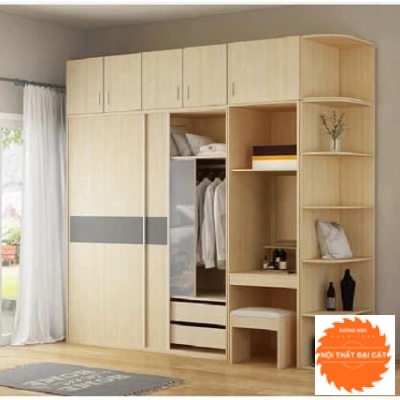 Tủ áo quần kèm bàn trang điểm tiện lợi TA095