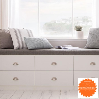 Băng ghế đọc sách kết hợp hộc kéo MS022