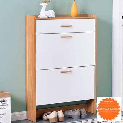 Tủ giày trắng đẹp TG046