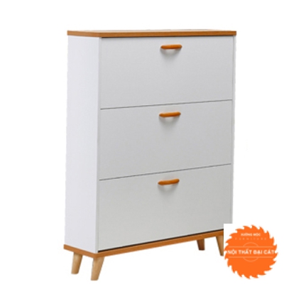 Tủ  giày có chân 3 hộc kéo TG048