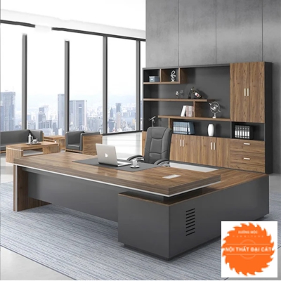 Bàn giám đốc gỗ công nghiệp thiết kế đẹp 