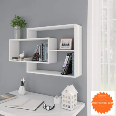 Kệ trang trí treo tường gỗ MDF KTT027