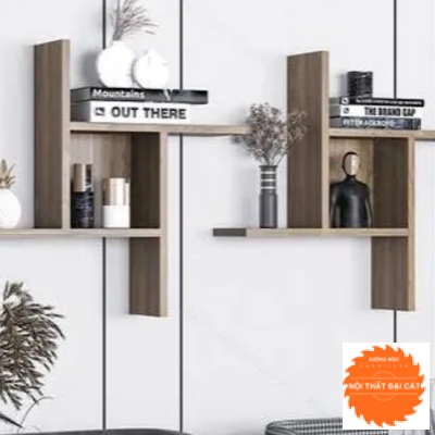 Kệ trang trí treo tường đẹp KTT034