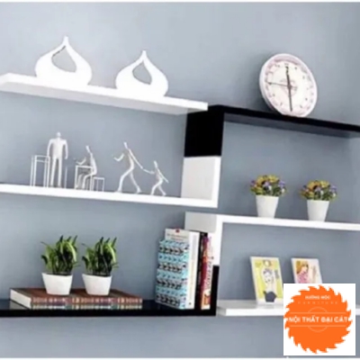 Kệ trang trí treo tường hiện đại KTT044