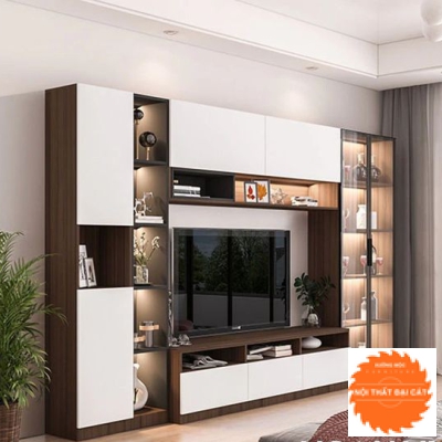 Tủ kệ tivi đứng phòng khách KTV014