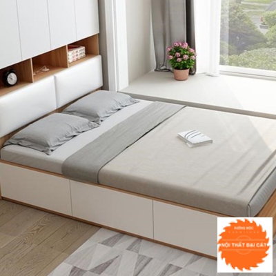 Giường ngủ liền tủ áo quần G034