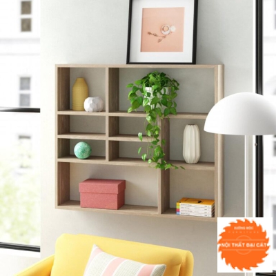 Kệ trang trí treo tường đẹp KTT058