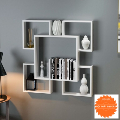 Kệ trang trí treo tường thiết kế 5 ô KTT059