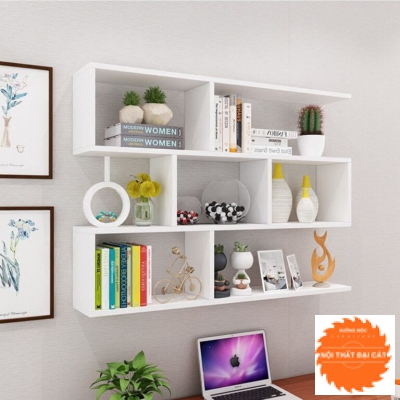 Kệ trang trí treo tường phong cách hiện đại KTT064