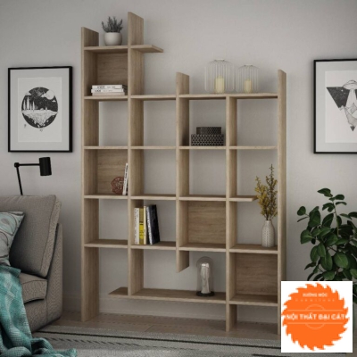 Kệ sách bằng gỗ công nghiệp KS078