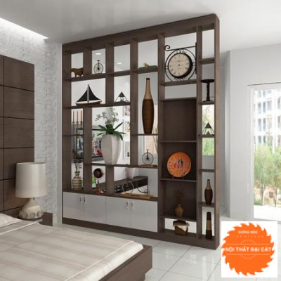 Kệ vách ngăn phòng ngủ VN037