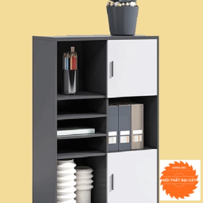Tủ hồ sơ dáng thấp bằng gỗ công nghiệp THST024