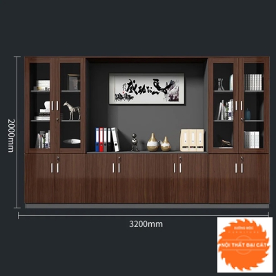 Tủ hồ sơ gỗ công nghiệp đẹp THS043