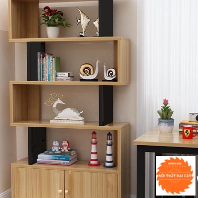 Kệ sách - kệ trang trí thiết kế tiện dụng KS102