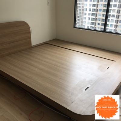 Giường ngủ kiểu Nhật cao cấp G090