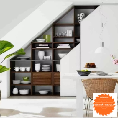 Gầm cầu thang thiết kế đẹp GCT045