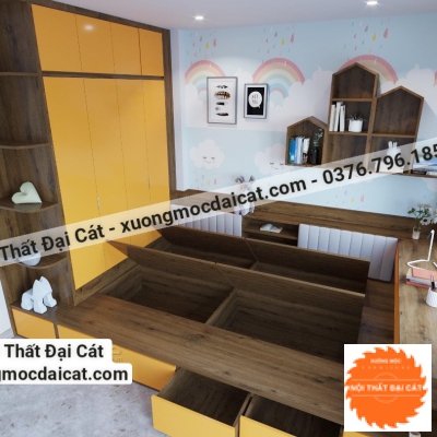 Combo nội thất phòng ngủ cho bé PNTE039