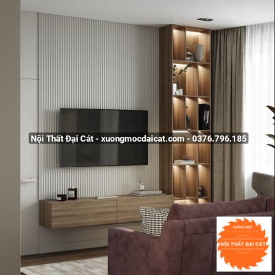 Vách ốp kệ tivi VO031