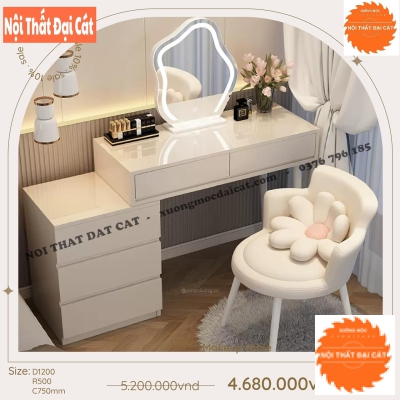 Bàn trang điểm hiện đại - sang trọng BTĐ112