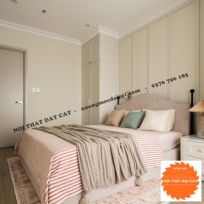 Giường bọc nệm cao cấp GBN033