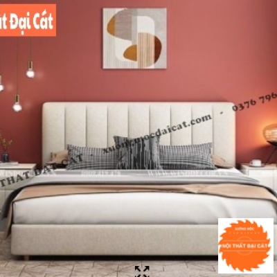 Giường bọc nệm cao cấp GBN036