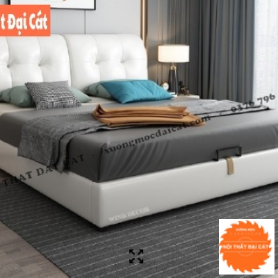 Giường bọc nệm cao cấp GBN038