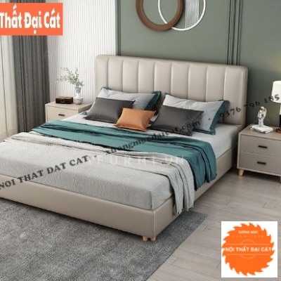 Giường bọc nệm cao cấp GBN042