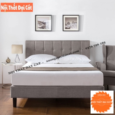 Giường bọc nệm cao cấp GBN043