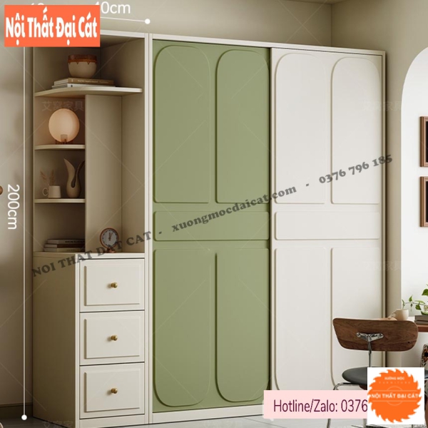 Tủ áo quần thiết kế hiện đại TA471