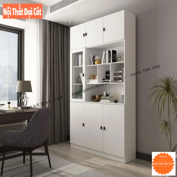 Tủ sách - tủ trang trí gia đình KS216