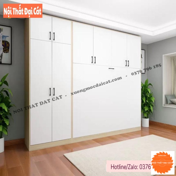 Giường gấp thông minh kèm tủ GG001