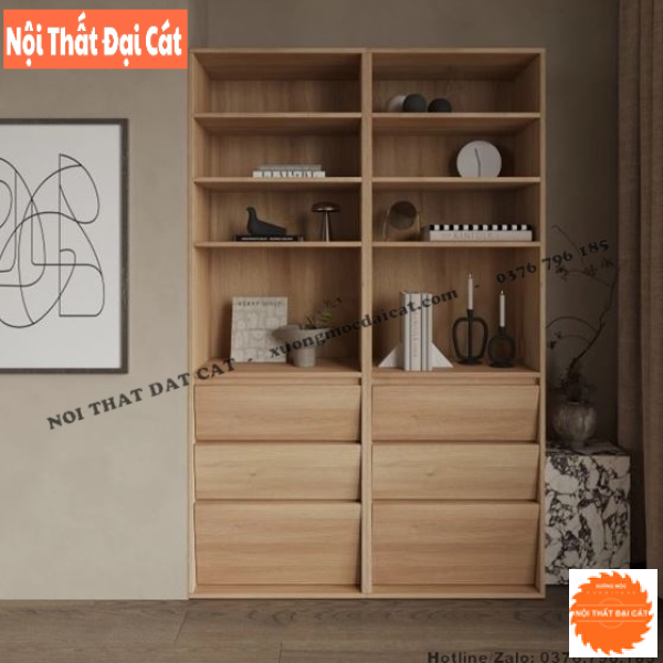 Kệ trưng bày shop bằng gỗ KG024