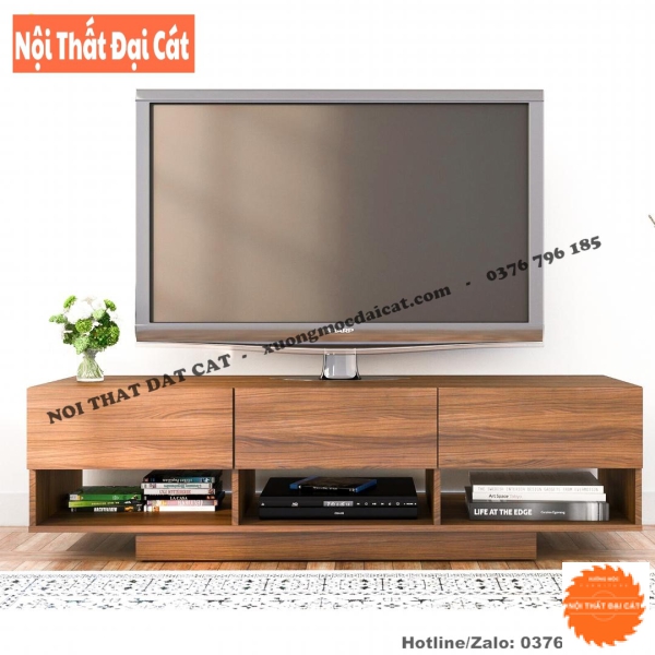 Kệ tivi gỗ công nghiệp màu nâu KTV237