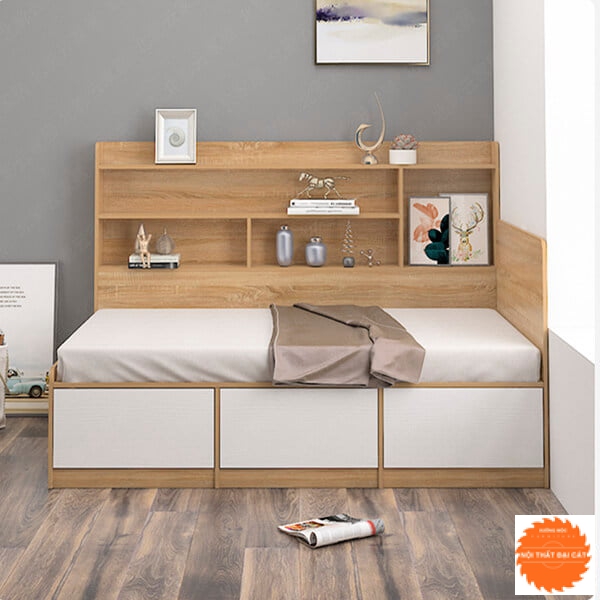 Giường ngủ gỗ công nghiệp cho phòng ngủ G073