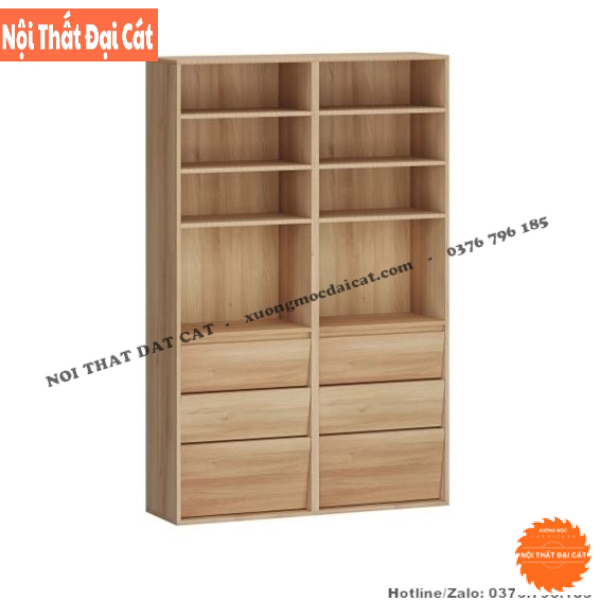 Kệ trưng bày shop bằng gỗ KG024
