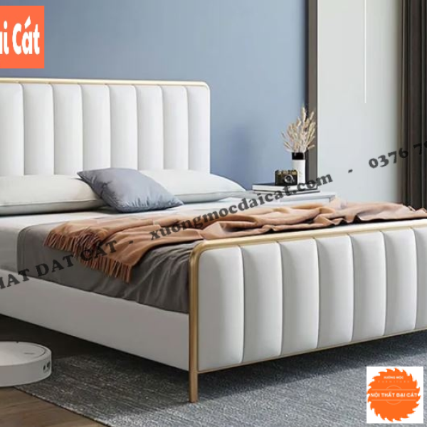 Giường bọc nệm cao cấp GBN001