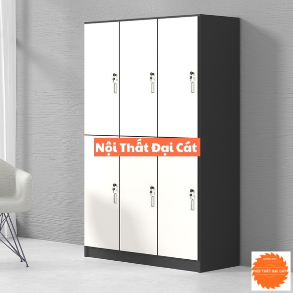 Tủ locker thiết kế 6 hộc TL001