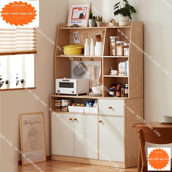 Tủ để đồ nhà bếp thiết kế đa chức năng TBN056