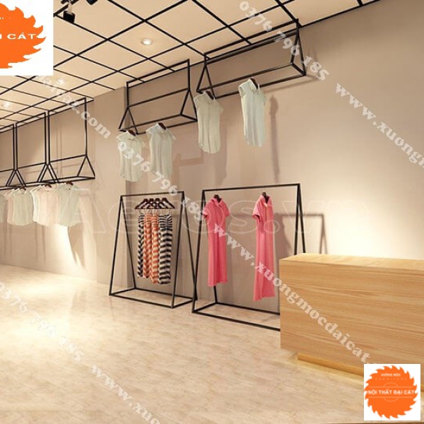 Mẫu thiết kế shop thời trang MS001