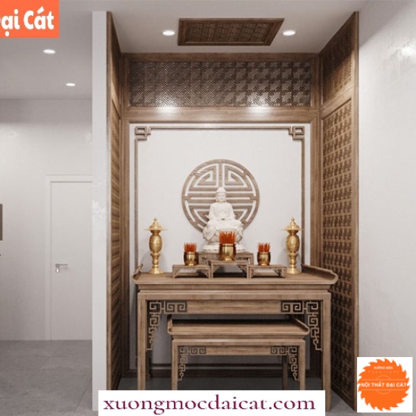 Bàn thờ gỗ công nghiệp đẹp BT006